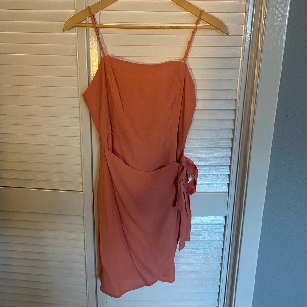 Coral mini dress from Forever 21